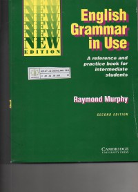 Image of English Grammar in Use: a reference and practice book for intermediate students